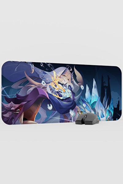 mousepad bastir Kokomi Genshin Impact Anime Gacha V5 - 70X30 XL Gaming Mouse ...