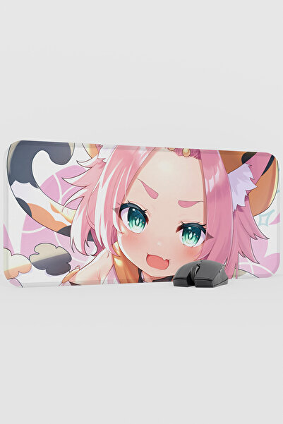 mousepad bastir Diona Genshin Impact Anime Gacha V2 - 70X30 XL Gaming Mouse P...