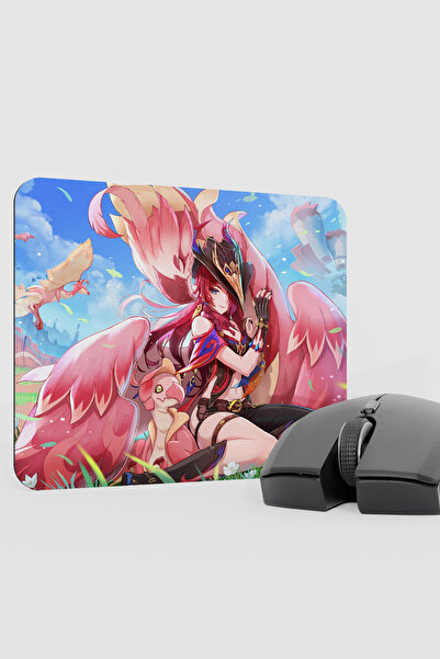 mousepad bastir Chasca Genshin Impact Anime Gacha V5 - 22X18 Gaming Mouse Pad...