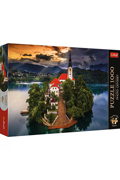 Trefl ПЪЗЕЛ 1000 PREMIUM PLUS PHOTO ODYSSEY LACUL BLED СЛОВЕНИЯ