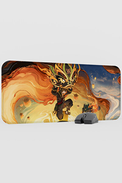mousepad bastir Gaming Genshin Impact Anime Gacha V5 - 70X30 XL Gaming Mouse ...