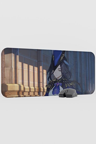 mousepad bastir Clorinde Genshin Impact Anime Gacha V3 - 70X30 XL Gaming Mous...