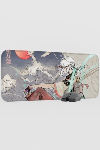 mousepad bastir Kazuha Genshin Impact Anime Gacha V5 - 70X30 XL Gaming Mouse ...