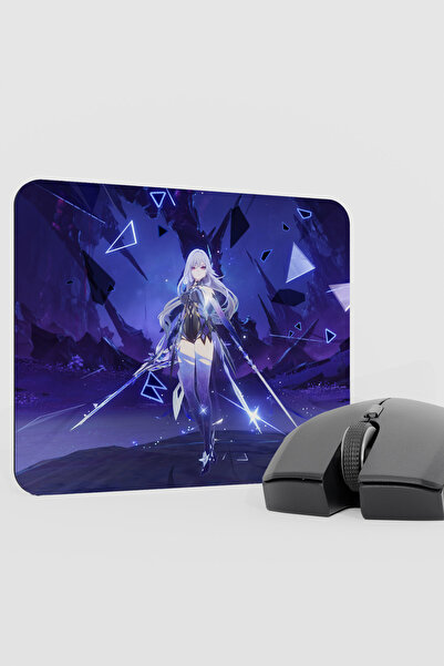 mousepad bastir Skirk Genshin Impact Anime Gacha V2 - 22X18 Gaming Mouse Pad ...