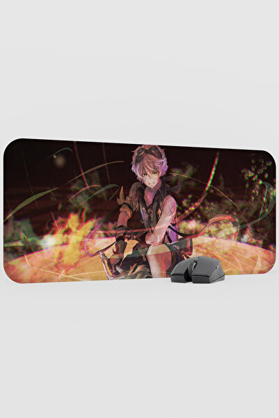 mousepad bastir Bennett Genshin Impact Anime Gacha V1 - 70X30 XL Gaming Mouse...