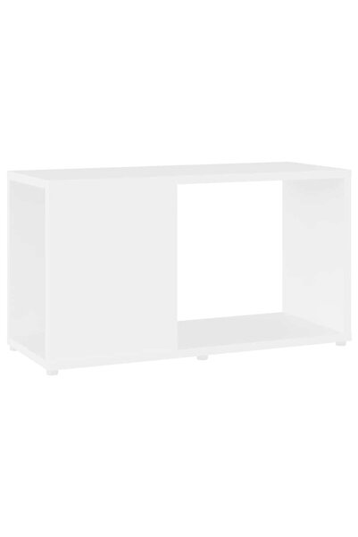 vidaxl TV Cabinet White 60x24x32cm Engineered Wood