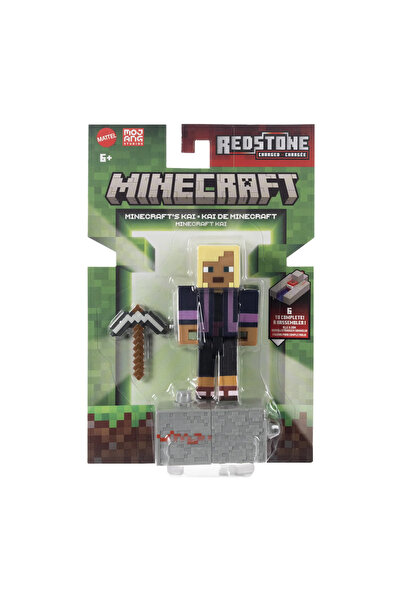 mattel MINECRAFT CRAFT A BLOCK FIGURE KAY 8CM