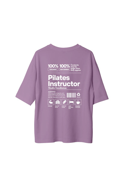 CANDLEMASTORE Pilates Instructor - Oversized T-Shirt