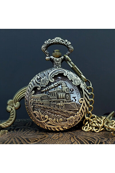 Skygo Chain Clock with Train Design