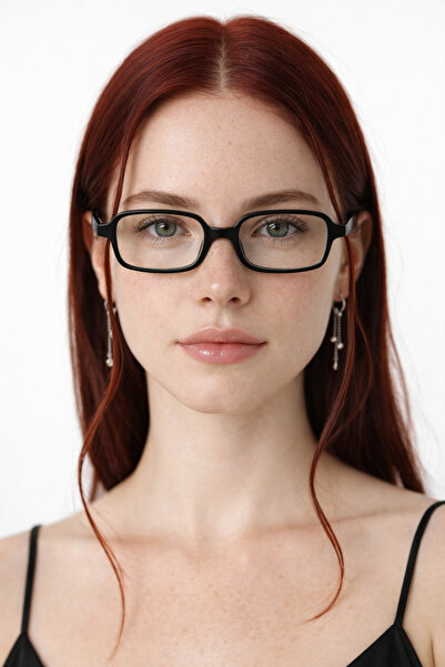 Houseofeyeris Tigria Black Blue Light Protection Clear Glass Glasses - Unisex...