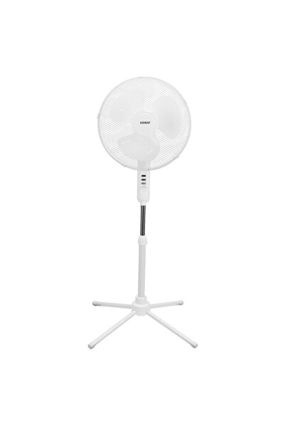 CT STONES مروحة ايفرست فان 10، بيضاء، ايكوويند، 3 سرعات، 40 سم، 3 شفرات مع إط...