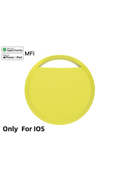 Choice 1PC Yellow Airtag Bluetooth GPS Trackers IPX 5 Waterproof Sport Tracki...