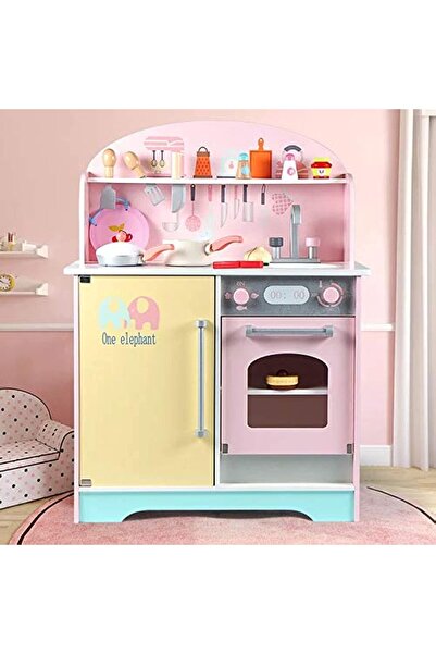 dukaan star مطبخ خشبي للاطفال