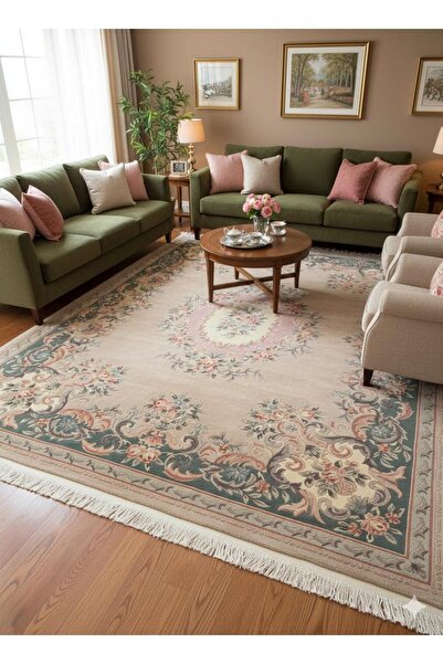 RD RAMAZAN DAĞ EL HALI SANATI El Dokuma Kabartmalı Çin Halısı Birinci Sınıf K...