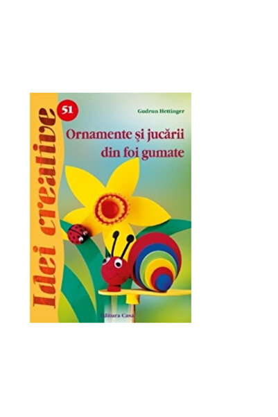 Editura Casa Gummed sheet ornaments and toys - Gudrun Hettinger