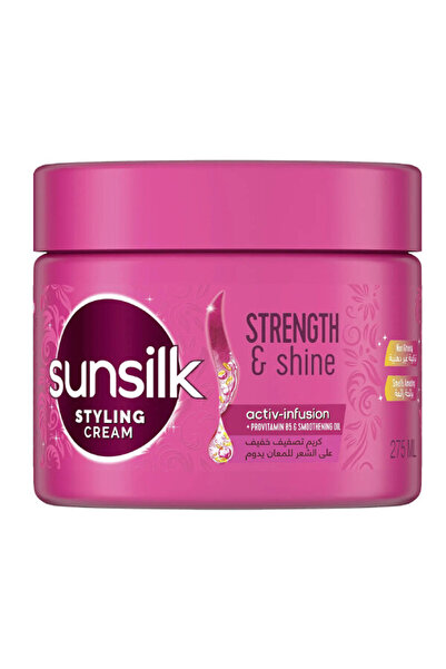 Sunsilk كريم تصفيف الشعر لللمعان والقوة 275 مل