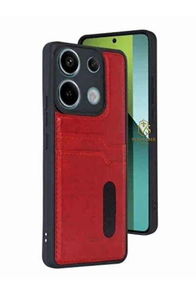 Massemr Xiaomi Redmi 15C 4g Premium Leather Case with Business Card Slim Stru...