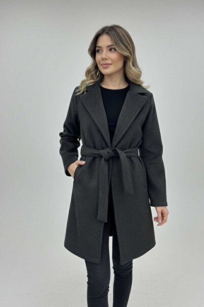 DEMOİSELLE Women's Belted Coat