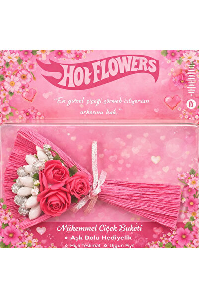 BLUE SİDE Pinterest Stil Love Flowers Rainbow Çiçek Koleksiyonluk Çiçek Buket...