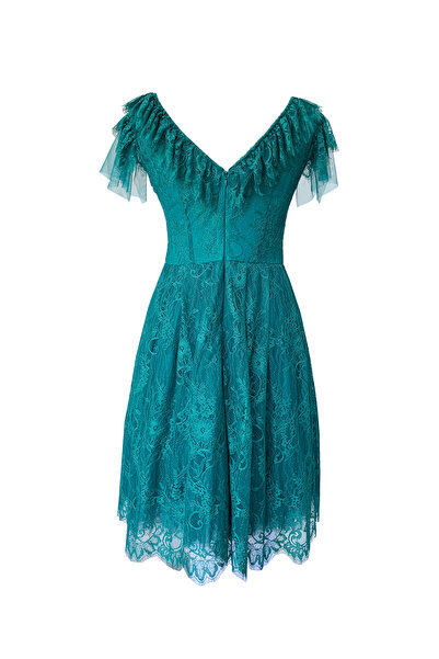 ambar studio Rochie midi din dantelă Vanessa