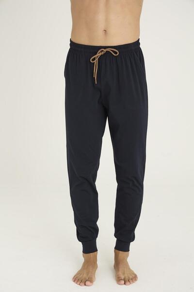 KLY 120R Men's Stretch Fabric 100% Cotton Cuffed Elasticated Sweatpants/Trous...