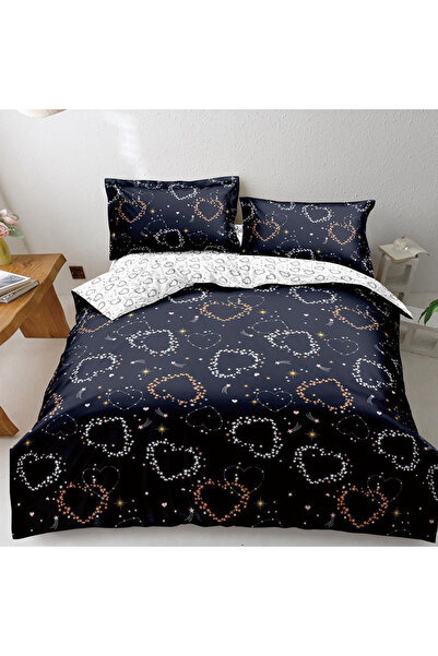 Pucioasa Double bed linen for 2 people Pucioasa, 4 pieces, Satin Cotton, DREA...