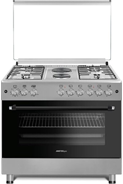 Master Gas 90 cm Electric Oven with 6 Cooking Burners