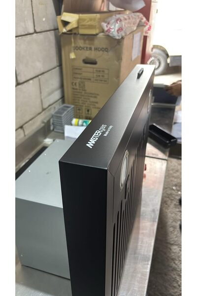 Master Gas شفاط مطبخ أسود 60 سم