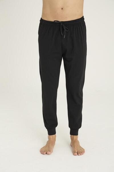 KLY 120R Men's Stretch Fabric 100% Cotton Cuffed Elasticated Sweatpants/Trous...