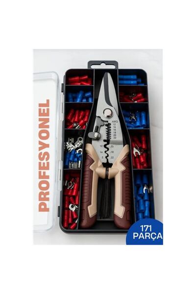 Skygo Professional Wire Stripping and Crimping Pliers Set – 8'' Automatic, wi...