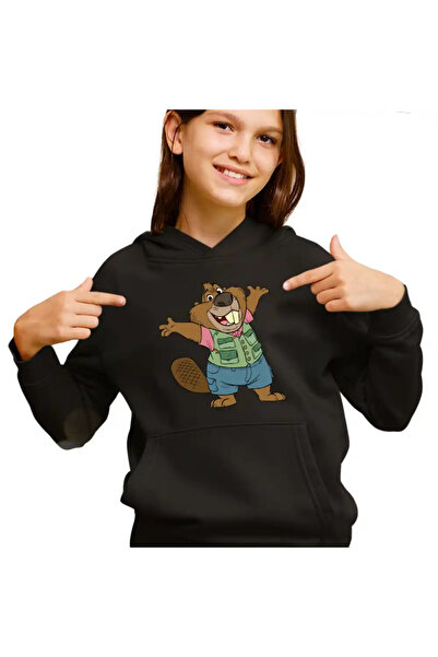 OEM Kids Girls Zootopia Nibbles Maplestick Beaver Zootropolis Sweatshirt