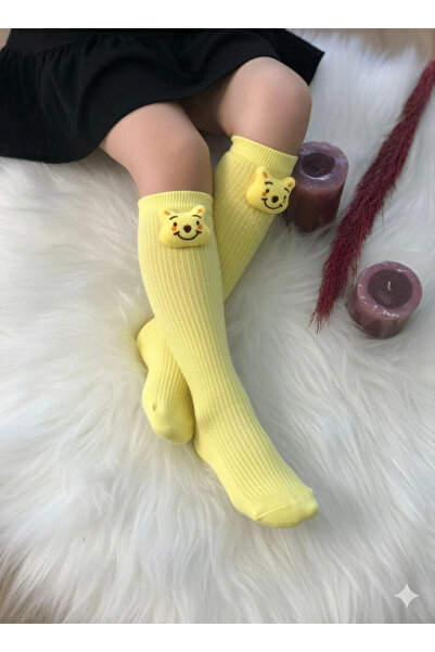 BİGÜMEX Детски чорапи до коляното с животински мотиви, 3 чифта, 1/5 години