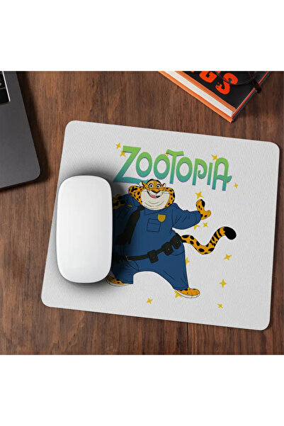 OEM Mousepad Zootopia Officer Clawhauser Cheetah Cop Police