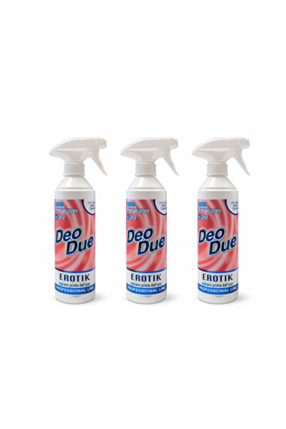 Deo Due Set 3 x Erotik, professional deodorizer, 500 ml each