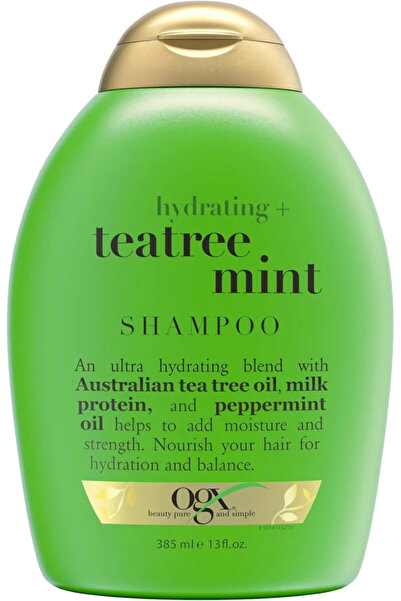 OGXX Moisturizing shampoo with tea tree and mint extract