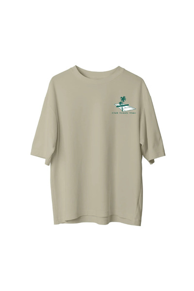 CANDLEMASTORE Tennis Time - Oversized T-Shirt