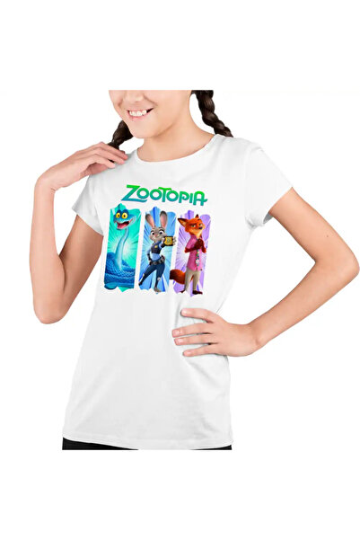 OEM Kids Girls Zootopia Dream Team Zootropolis Police T-Shirt