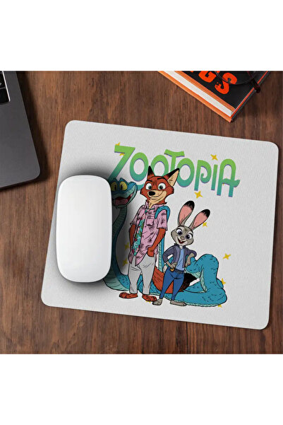 OEM Mousepad Zootopia Nick Judy Gary Zootropolis Cop