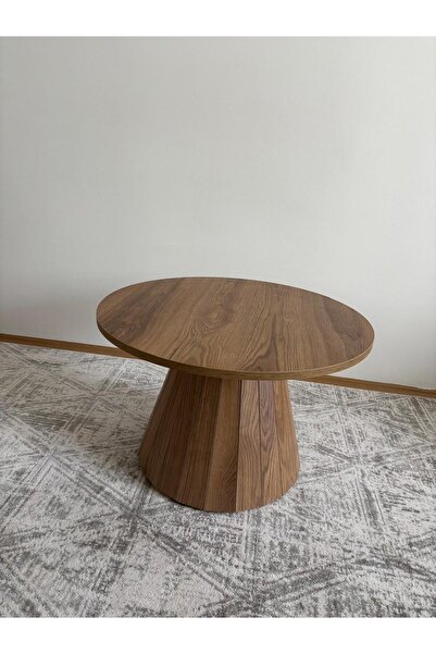 DOĞUKAN HOME YUVARLAK FIÇI ORTA SEHPA