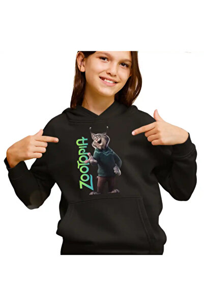 OEM Kids Girls Zootopia Pawbert Lynxley Ras Lynx Zootropolis Hoodie