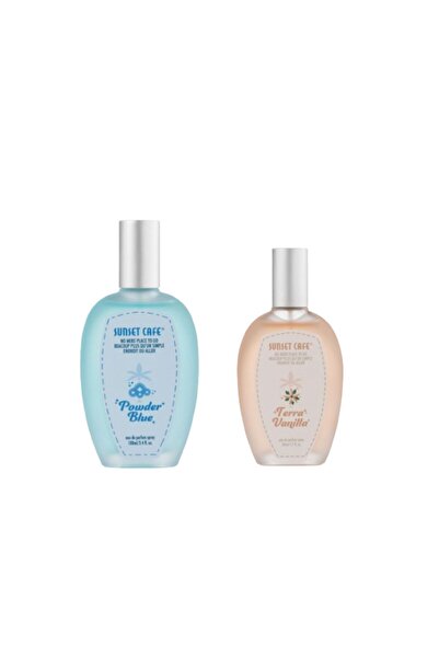 Sunset Cafe Luxury Set – Powder Blue 100ml + Terra Vanilla 50ml