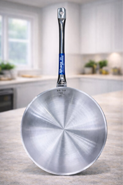 Generic Shin Stainless Steel Frying Pan - 30cm