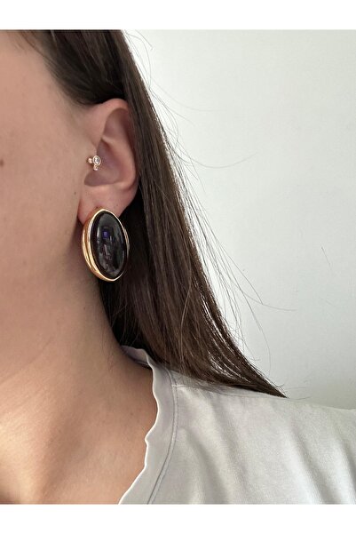 Charmist Steel Black Mist Earring