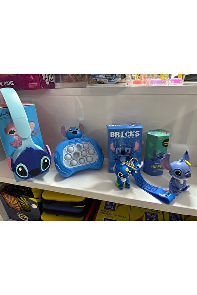 u-toys Kablosuz kulaklık pilli popit stitch bricks sonny angel anahtarlık ve ...