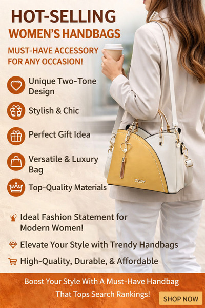 Generic Women Plaid PU Leather Handbag – Heart Charm Top Handle Crossbody Bag