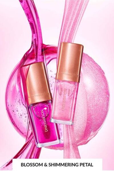 AVON Set Ulei hrănitor pentru buze True Blossom + Shimmering Petal
