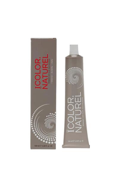 ICOLOR NATURAL Kalıcı Saç Boyası 7.31 Altın Küllü Kumral 100 Ml YENİ AMBALAJ