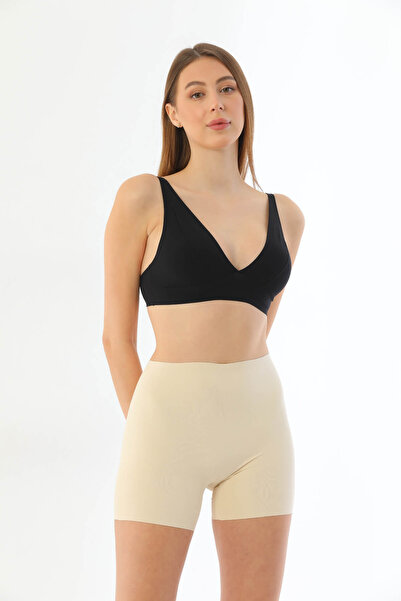 IVYRAE Γυναικείο χωρίς ραφές Laser Cut εφέ σύσφιξης Boxer Corset Χωρίς ίχνη Ά...