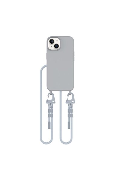 Tech-Protect Grey iPhone 13 MagSafe Case with Strap