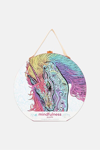 Ambassador 72 Pcs Mindfulness Brave Unicorn Puzzle